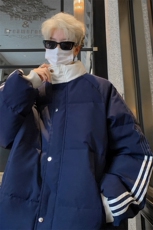 ！2024秋冬男士立领棉衣撞色潮牌棉服MY200特P75，男装棉衣，电商B220