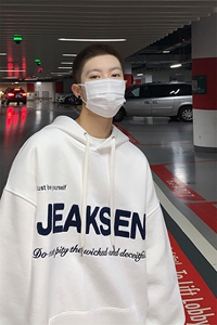 美式字母大码卫衣男士潮ins复古连帽衣服秋季百搭JK22310p75控88图片