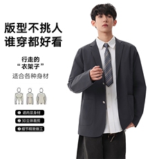 春季新款商务风西装外套男休闲西服男士西服X02628-P83，男装西服套装，星座308B-2