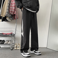 217-2-K2403-P45宽松直筒休闲裤防风防水大码冲锋裤男，男装休闲裤，星座217-2