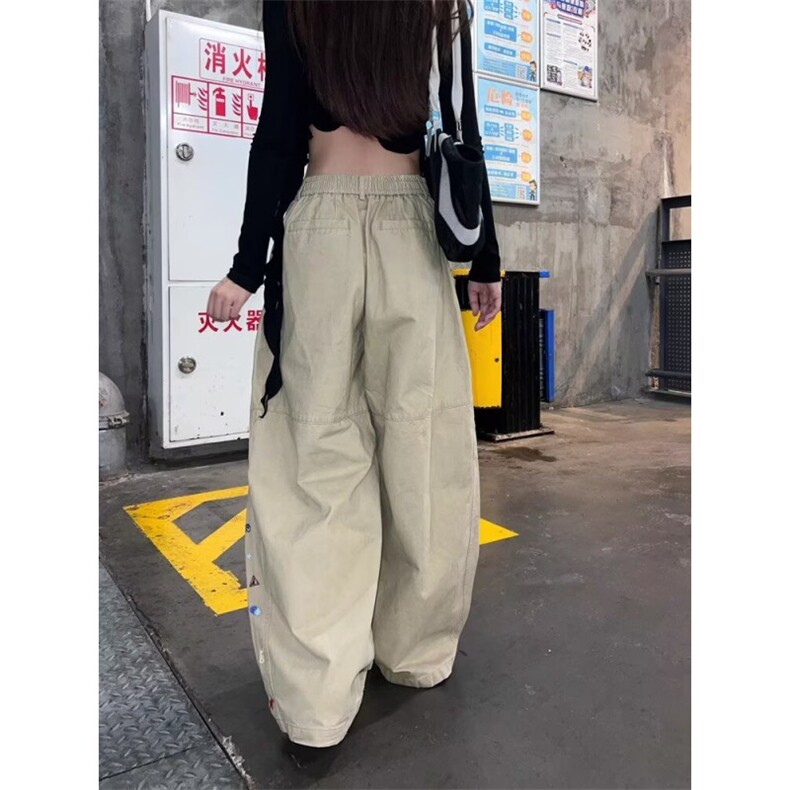 W10354-P73网图现货立体裁剪休闲弯刀裤秋冬美式工装泼墨哈伦裤,男装工装外套,星座1608