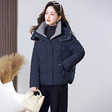 2025年冬季新款时尚简约棉服现货，女装棉衣/棉服，婷思杰（原婷想服饰）