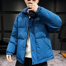 【】A003-HY8008-P130冬装新款印花连帽面包服棉衣家乐，男装棉衣，电商A003