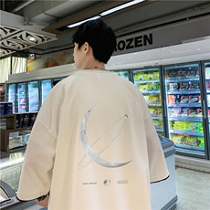 xZ116-T129-p20-控39M-5XL抖音拼接OVERSIZECLEANFITT恤夏季大码，男装T恤，星座116