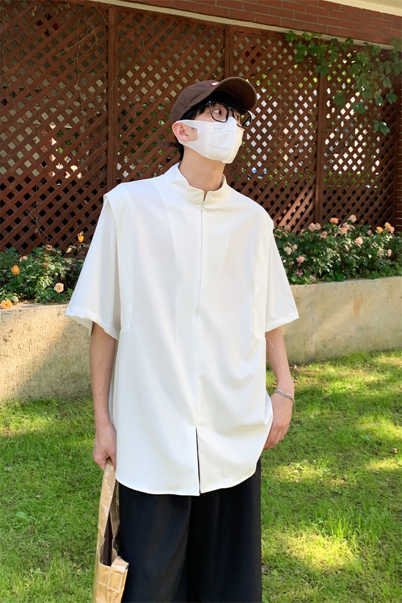 特P47无差价新款夏季时尚潮流百搭衬衫-HC2258港风,男装衬衫,电商A003