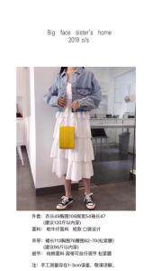 韩版百搭牛仔衣，女装，FST