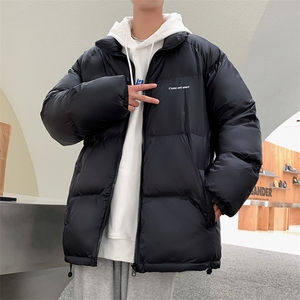 冬季立领羽绒服男加厚宽松男士羽绒衣外套潮印花A266-YR01-特P80