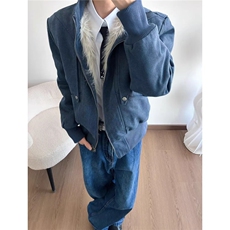 1506-1/MS50481/P129冬季战马座山雕夹克棉服男女保暖宽松美式，男装夹克，星座1506-1