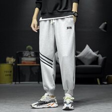 300克健康布不易起球3秋冬新款男士运动裤QT910***%棉，男装休闲裤，星座617B