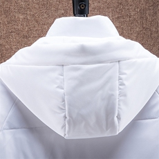 现货外贸侧飞图立领光板团体服班服宽松韩版情侣学生外套羽绒服，男装羽绒服，星座301D-5(原星座1415）