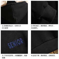 WY2120-P40纯连帽卫衣男大码运动帽衫宽松薄外套砖墙挂拍，男装卫衣，电商A040A