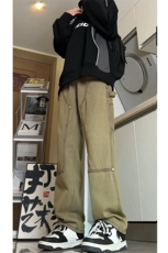 春秋现货伐木工装牛仔裤男宽松直筒GK07-P55-限价68，男装牛仔裤，星座310A-1