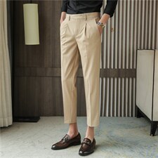 男士休闲西裤小脚修身九分裤XK201/P70，男装西裤，电商A213