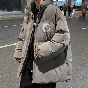 秋冬新款韩版加厚保暖立领宽松棉服外套男MY62031 P115控138图片