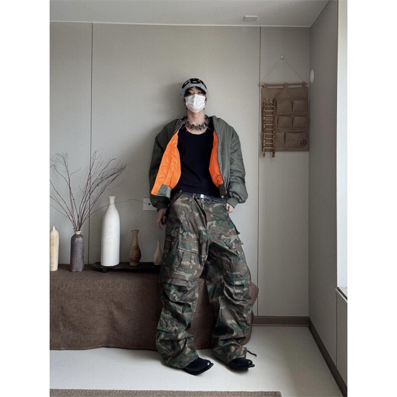 【有货】MY8213LL-特P85红内飞行夹克棉服男高级感棒球服外套,男装夹克,星座1007（原301D）