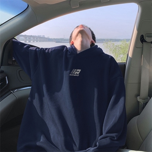 抖音得物供货 可提供视频 秋冬重磅美式宽松连帽卫衣WKD07图片