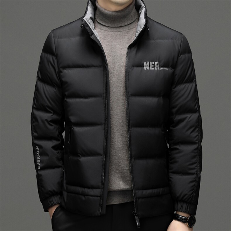 CSYR98212钱塘2020-2冬季厚款时尚休闲简约中年男士羽绒服P220,男装羽绒服,钱塘207-2