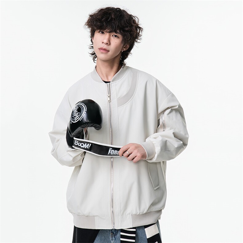 特批光板得物\唯品\抖音二开高品质时尚宽松夹克外套G8956P60,男装夹克,电商A247B