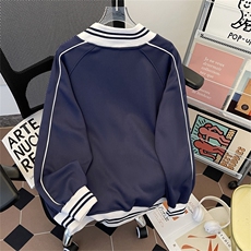 棒球服外套美式立领卫衣HY179P52，男装卫衣，星座1116-2
