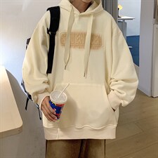2025秋装新品钢印情侣卫衣连帽卫衣外套宽松上衣G1021P78男，女装短外套，电商A339
