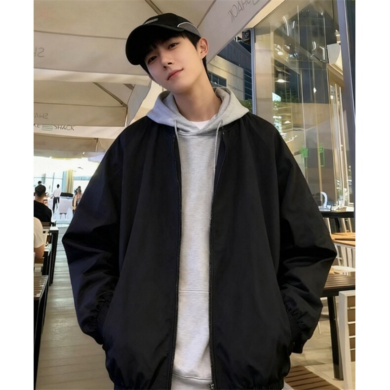 棒球服字母男夹克早秋潮流飞行员薄款小个子情侣装外套J15,男装夹克,星座1116A（原606A-3）