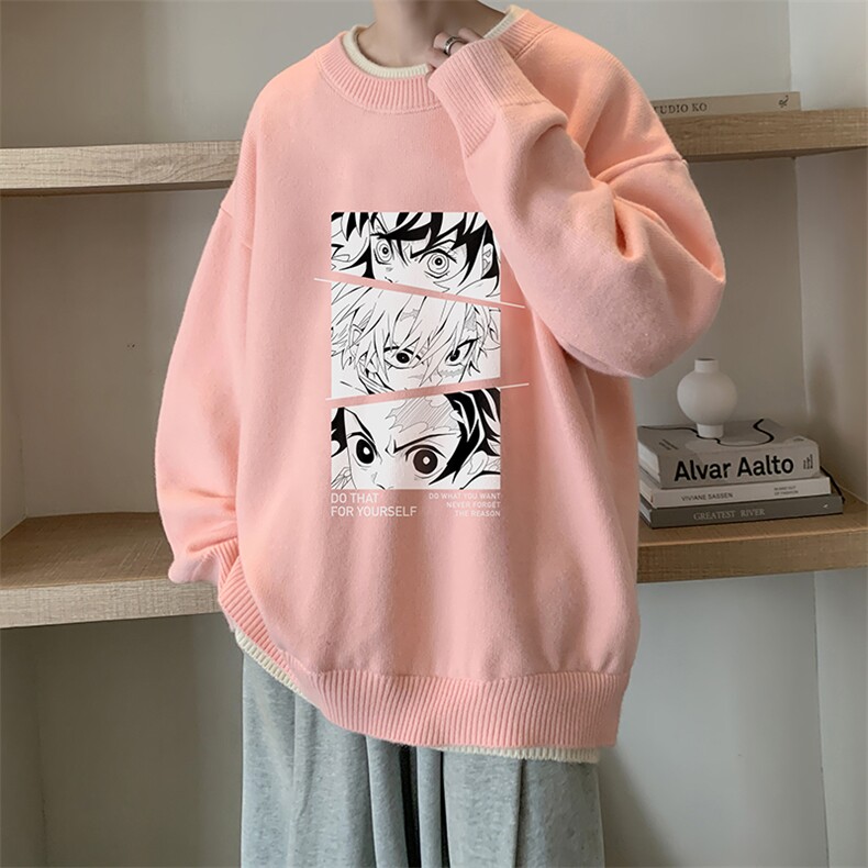 控78假两件毛衣男大码加绒针织衫男毛线衣M80176-P55加绒P70,男装针织衫/毛衣,电商A040