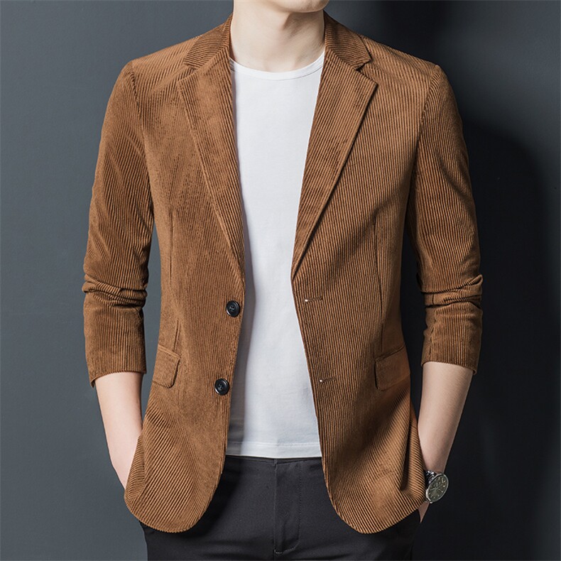 CAD107007钱塘2020-2春秋薄款时尚休闲简约中青年男士西服P170图片
