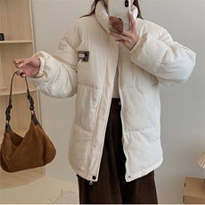 灯芯绒立领情侣2025冬新款棉衣港风宽松加厚学生棉服女C503-P100，男装棉衣，星座911-2(原星座613-2）