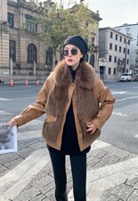 皮草，女装皮草，美之芝