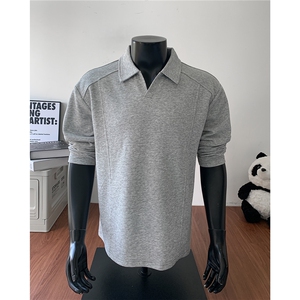 主推POLO衫卫衣春季长袖翻领上衣cleanfitT恤衫男装外套S437特28
