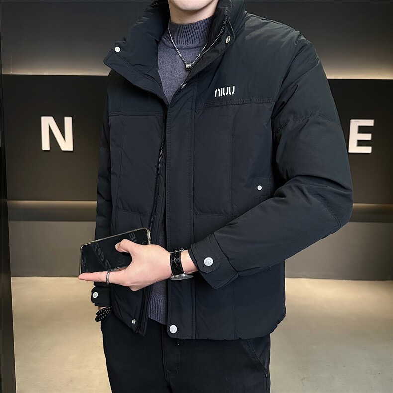 37868-M-3XL-P205标50绒店主风冬季男士休闲纯色立领羽绒服男,男装羽绒服,电商B255