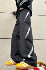 2026春季新款开口拉链防泼水冲锋裤男阔腿长裤K1361-特P40控78，男装休闲裤，电商A001