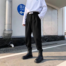 男春季休闲西裤西装布魔术贴西裤K2990P35，男装西裤，星座1116-2