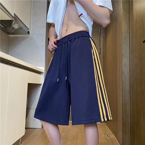 抖音品质夏季新款美式运动宽松休闲短裤B315-K25739-特p30控58图片