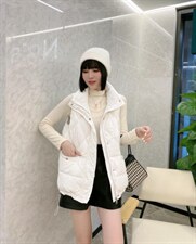 小香羽绒马甲，女装马甲，美惠百合