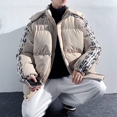 港风2026新品冬季宽松情侣装男装棉衣棉服冬装加厚外套D001-P105，男装棉衣，星座717