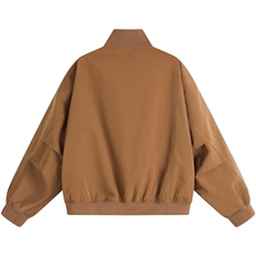 JK007平铺白底大口袋工装教练飞行夹克聚酯纤维(S-3XL)TP38，男装夹克，电商A088