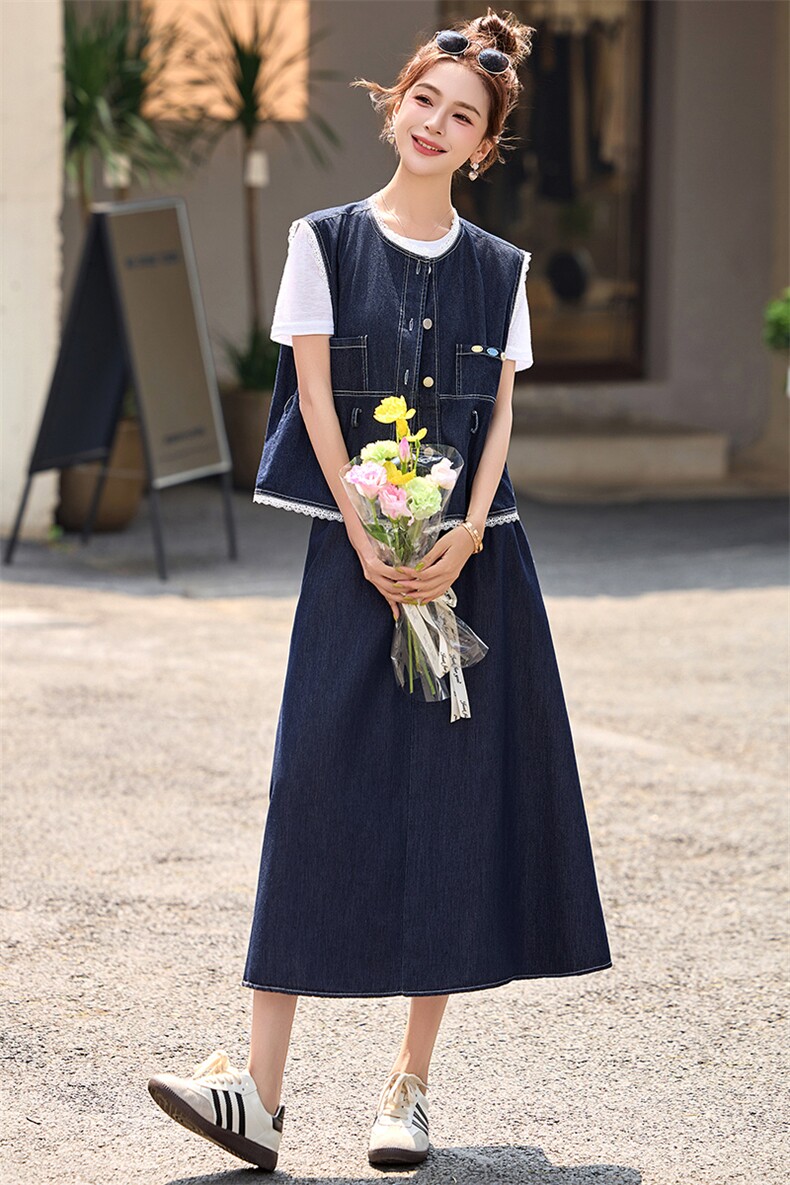 小香风时尚套装裙女2025夏季爆款高级感气质显瘦休闲搭配两件套潮,商品下架区,罗腾