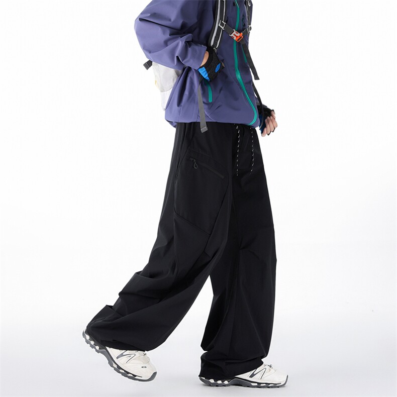 春季新款现货男女同款直筒休闲裤DSA157B-K2602-P50,男装休闲裤,电商A157B