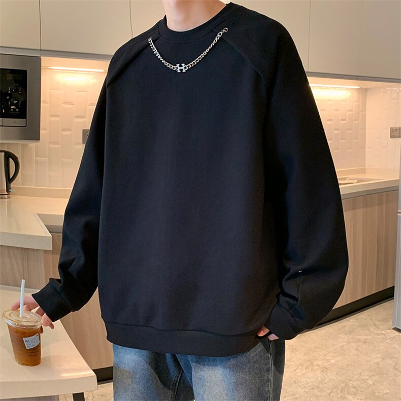 秋冬卫衣男潮流圆领卫衣时尚休闲卫衣WY736-P35,男装卫衣,星座210-1