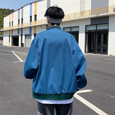 男秋季2022新款高街中性风长袖双层夹克外套YT53P60，男装夹克，星座1116-2