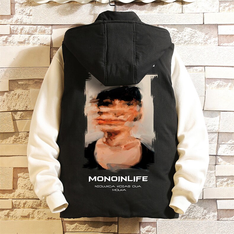 MJ47213-P80棉马甲男士大码加厚棉背心男坎肩男砖墙，男装背心/马甲，电商A040A