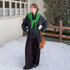 撞色披肩休闲深灰色外套女春秋2025新款独特超好看学院风超火上衣，女装短外套，2C305