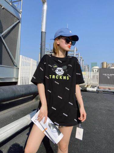 夏季满印钉珠T，女装，NOUSWEETY 诺小姐衣橱