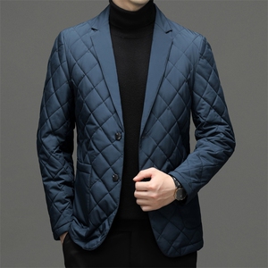 CSMF20236钱塘2020-2中年男士商务休闲简约冬季厚款西服P165图片