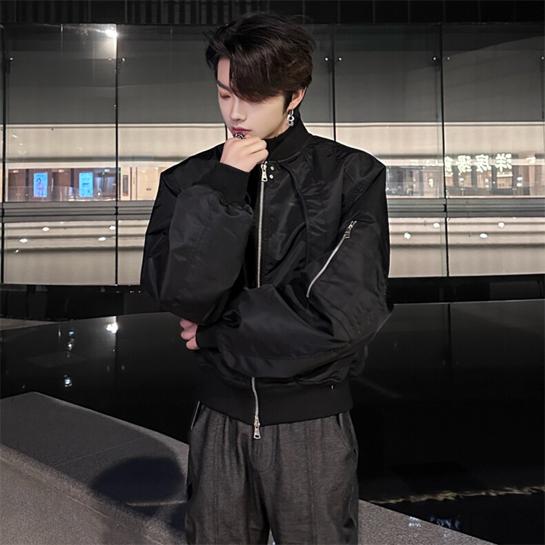 （自家图）原版面包棉服宽松复古设计感加厚棉衣外套男1521-P145,男装棉衣,星座910-5