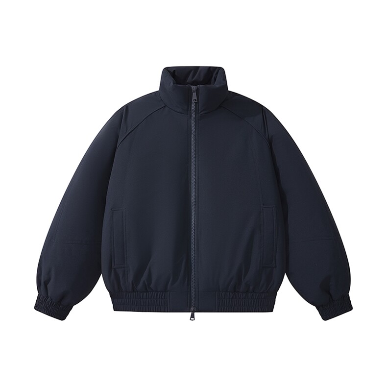 现货美式高街休闲棉衣夹克三防立领纯色户外工装加厚棉服外套,男装夹克,电商A486