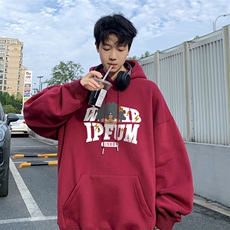 ！连帽圆领卫衣男装港风帽衫男LM86-P35，男装卫衣，电商B367