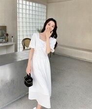 现货夏季新款小花连衣裙，女装连衣裙，西子阁