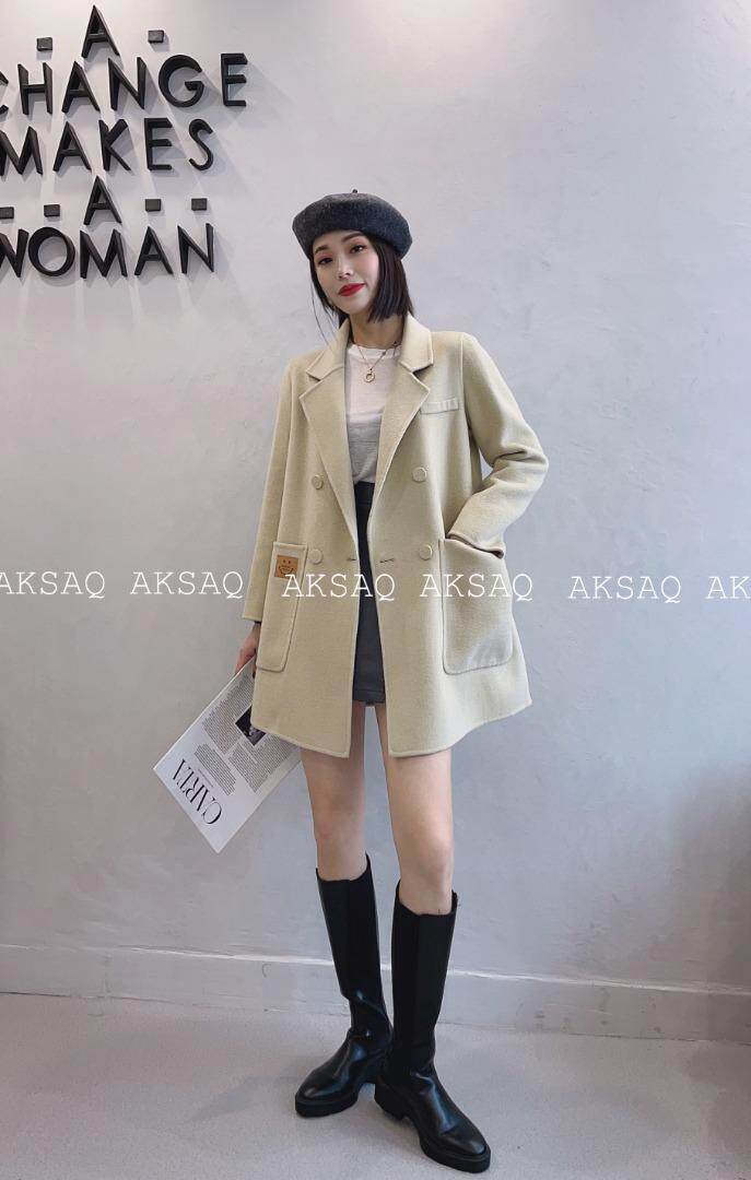 (现货)秋季新款羊绒大衣，其它，雅克赛奇